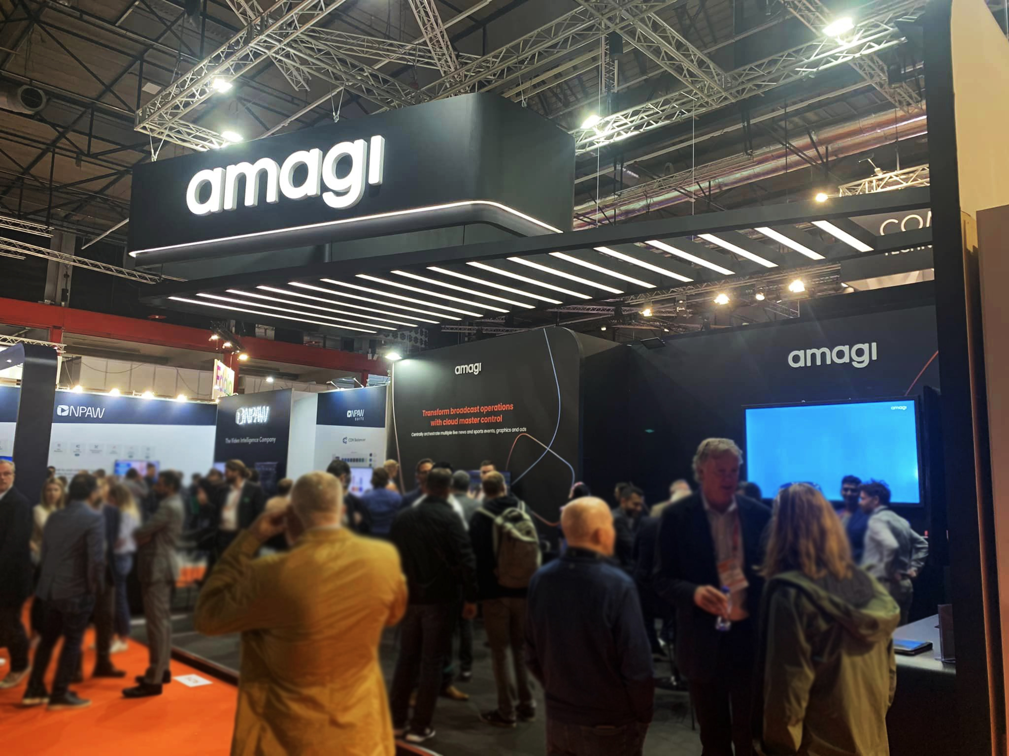 AMAGI IBC 2022, MADRID, SPAIN